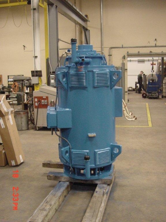 Supply & Install 900 HP Vertical Pump Motor
