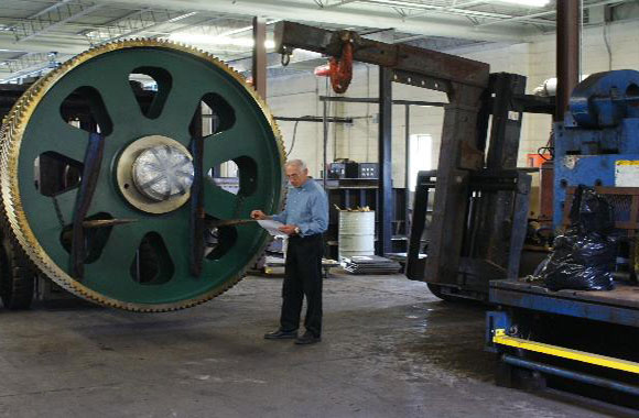  New Large Gear Installation
